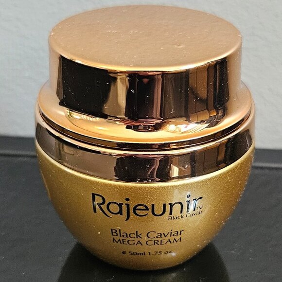 RAJEUNIR BLACK CAVIAR MEGA CREAM - 1.75 fl oz \ 50 ml - BRAND NEW - SEALED - Picture 2 of 9